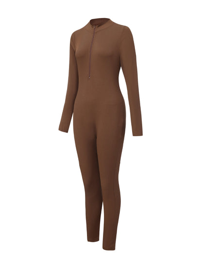 Snatched Rib Jumpsuit