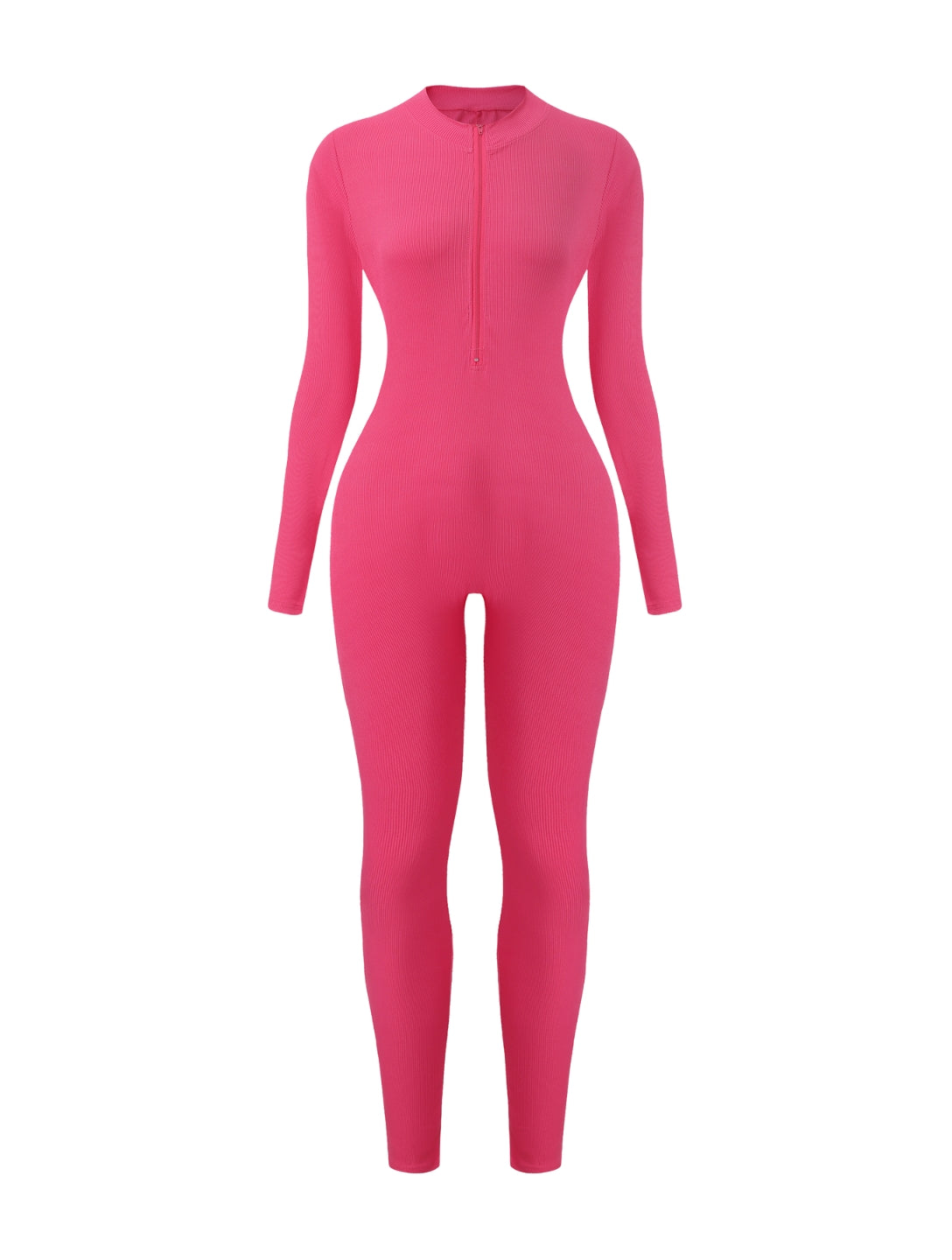 Snatched Rib Jumpsuit - HeyShape