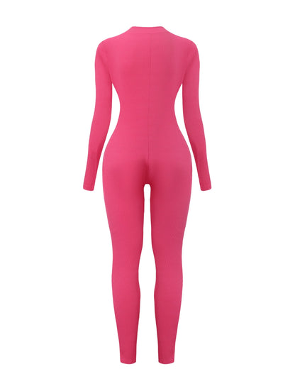 Snatched Rib Jumpsuit