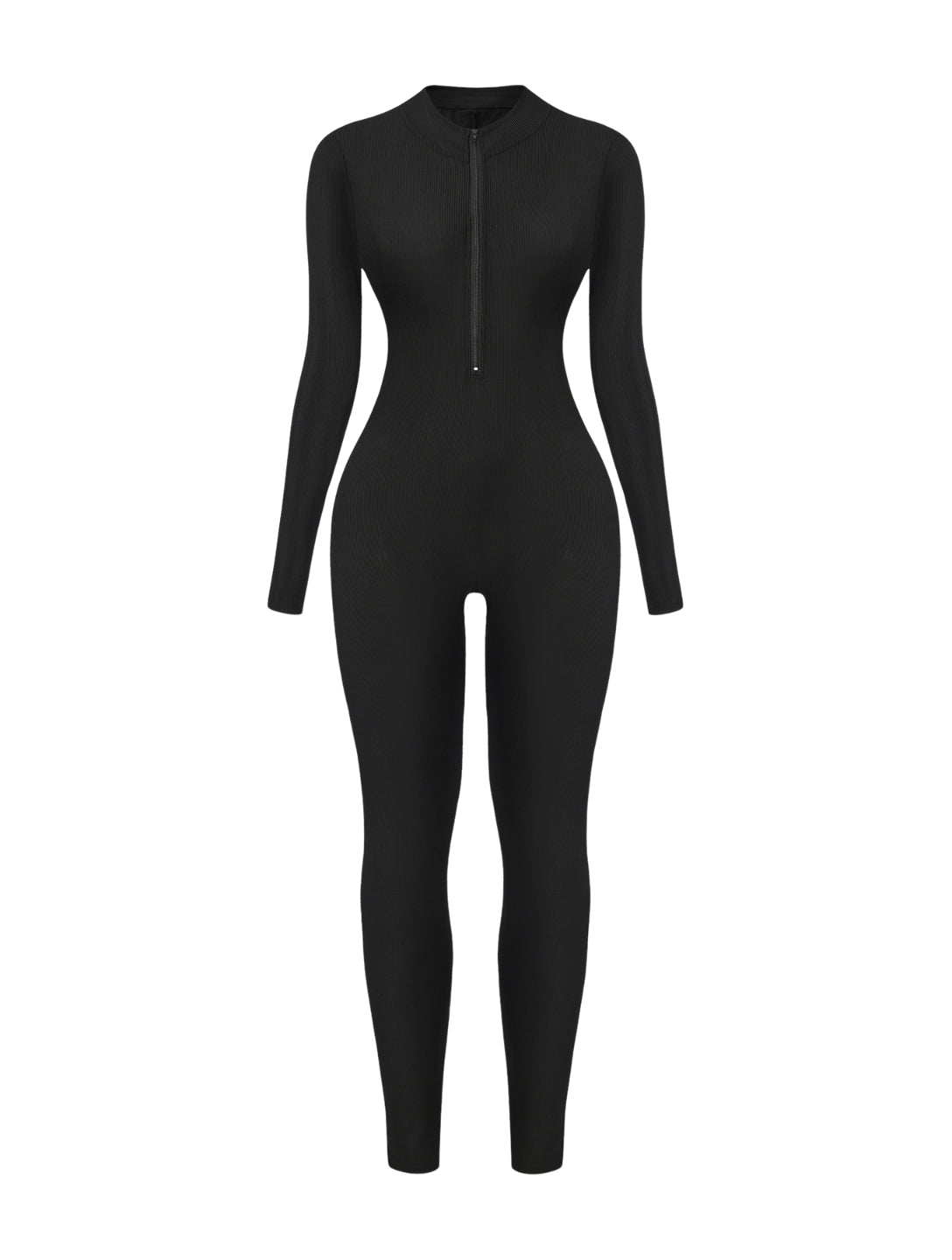 Snatched Rib Jumpsuit - HeyShape