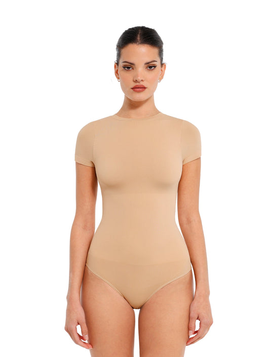 Fitted Tee Bodysuit - HeyShape