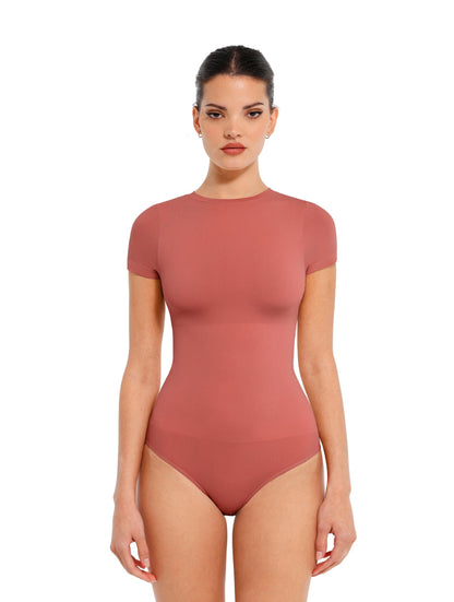 Fitted Tee Bodysuit - HeyShape