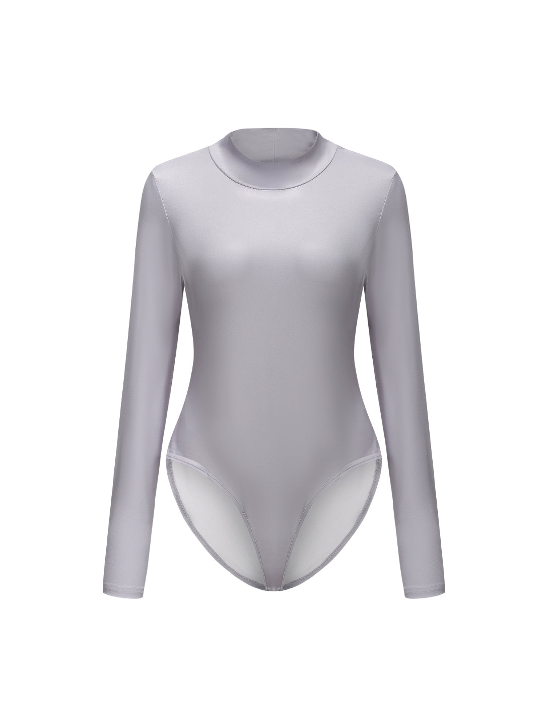 Long Sleeve Turtle Neck Bodysuit - HeyShape