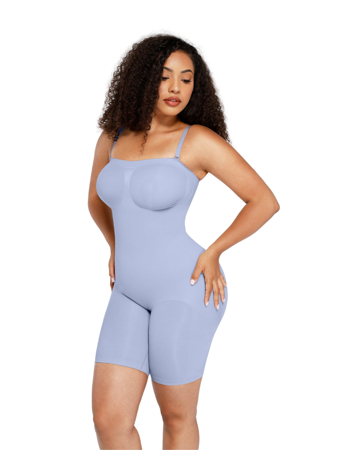 Axelbandslös formande shapewear-body