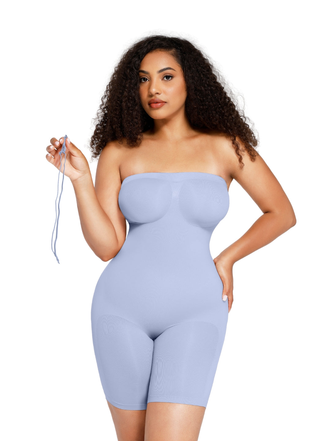 Strapless Sculpting Shapewear Bodysuit - HeyShape
