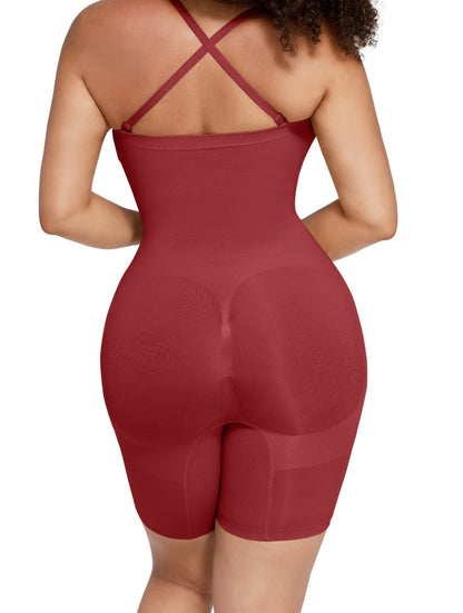 Axelbandslös formande shapewear-body