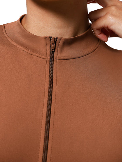 The Deep V Zip Bodysuit