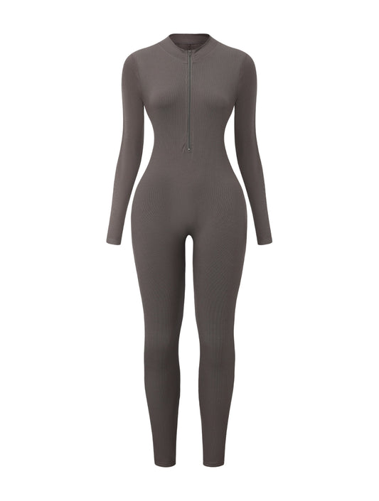 Snatched Rib Jumpsuit - HeyShape
