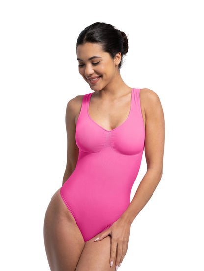 Seamless Sculpt Thong Bodysuit - HeyShape