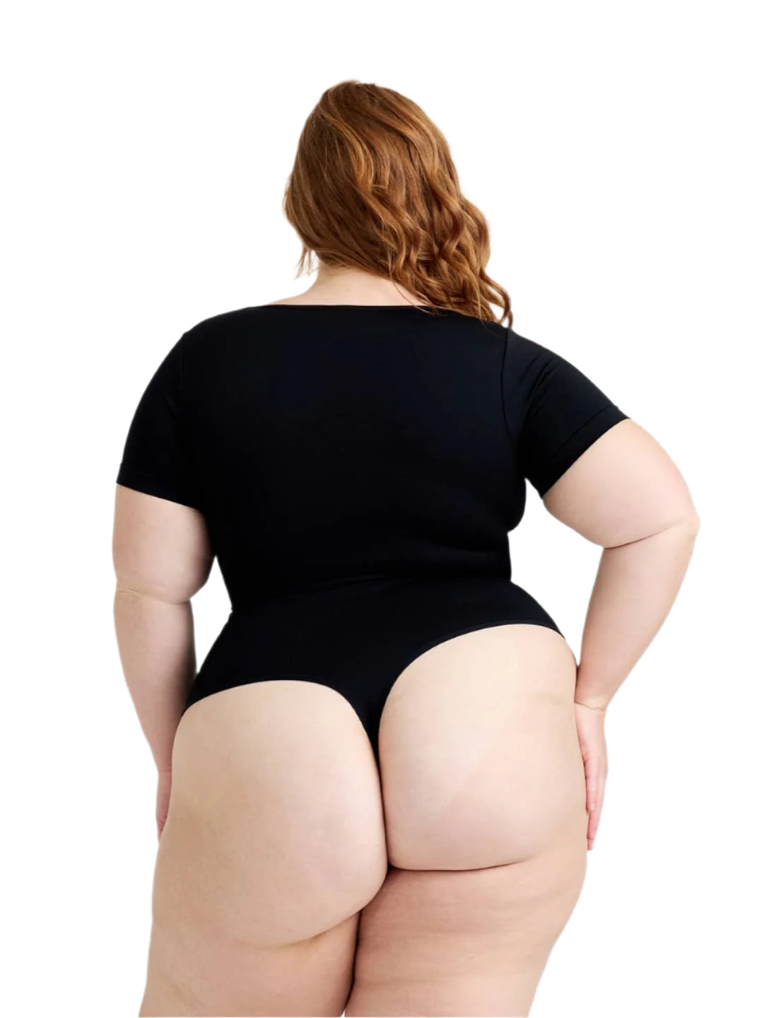 Square Neck Thong Bodysuit