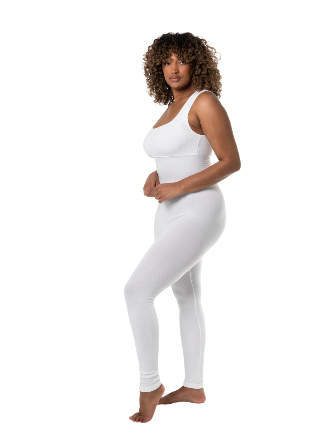 One Piece Tank Top Jumpsuit - HeyShape